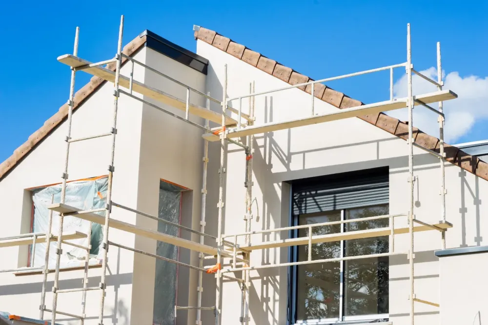 Rénovation façade à Nîmes